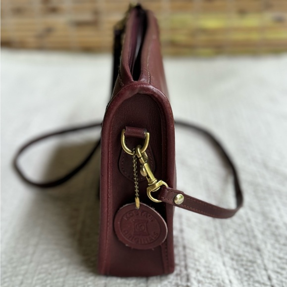 SOLD DONT BUY Vintage 70s 80s leather crossbody bag Kosta’s originals Small - Picture 10 of 16